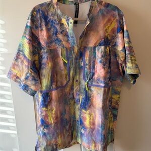 Lululemon Athletica Multicolor Abstract Fabric